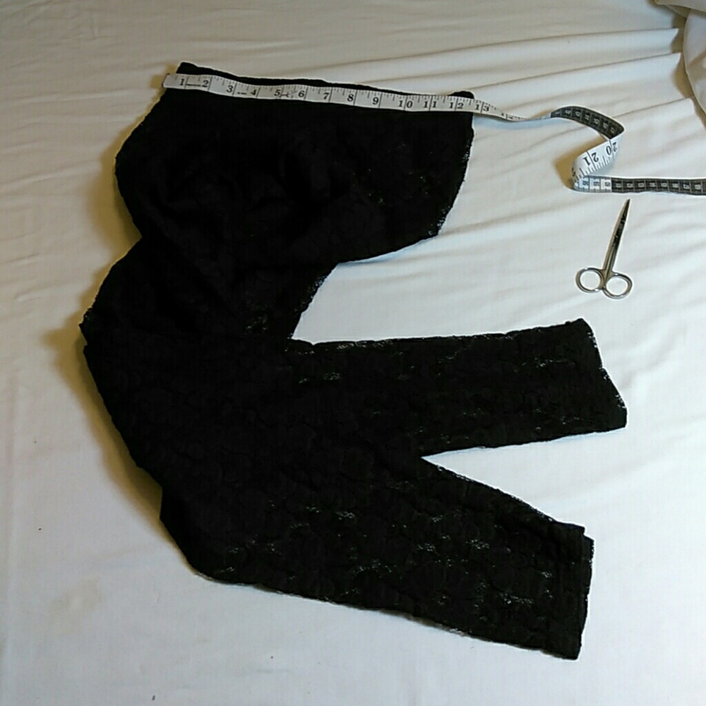Free people movement black lace leggings